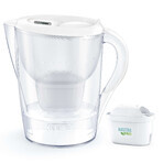 Brita Marella, pitcher with filter XL 3,5 l, white + Maxtra Pro Pure Performance filter, 1 pc