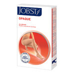 Jobst Opaque, colanți de compresie, CCL2, deget închis, mărimea 3, natural