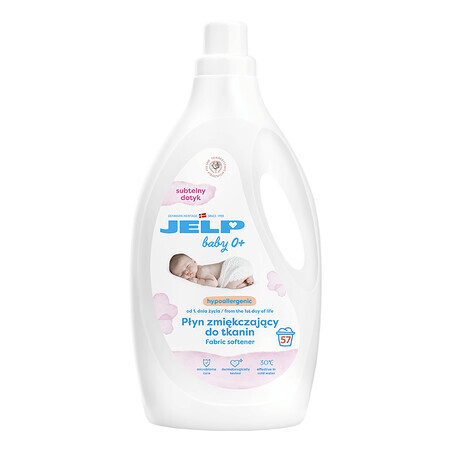 Jelp 0+, balsamo ipoallergenico, tocco delicato, 2 litri