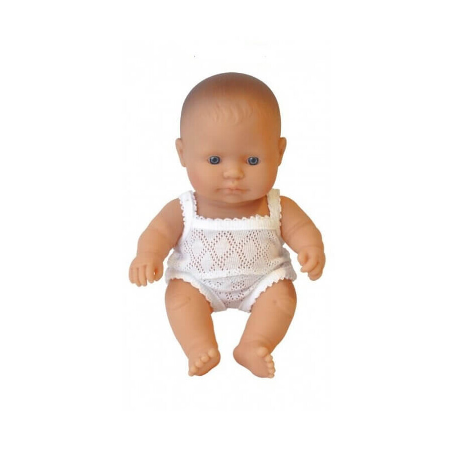 Baby Europese pop, 21 cm, 3-5 jaar, Meisje, Miniland