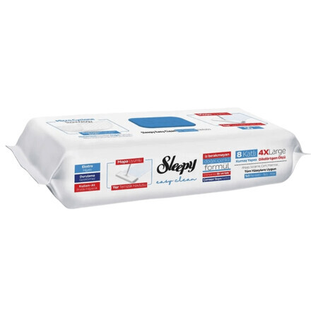 Bleekmiddeladditief Easy Clean dweilen voor natte vloeren, 50 stuks, Sleepy