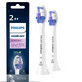 Testine di ricambio per lo spazzolino sonico Philips Sonicare S2 Sensitive, 2 pezzi, HX6052/10, Philips