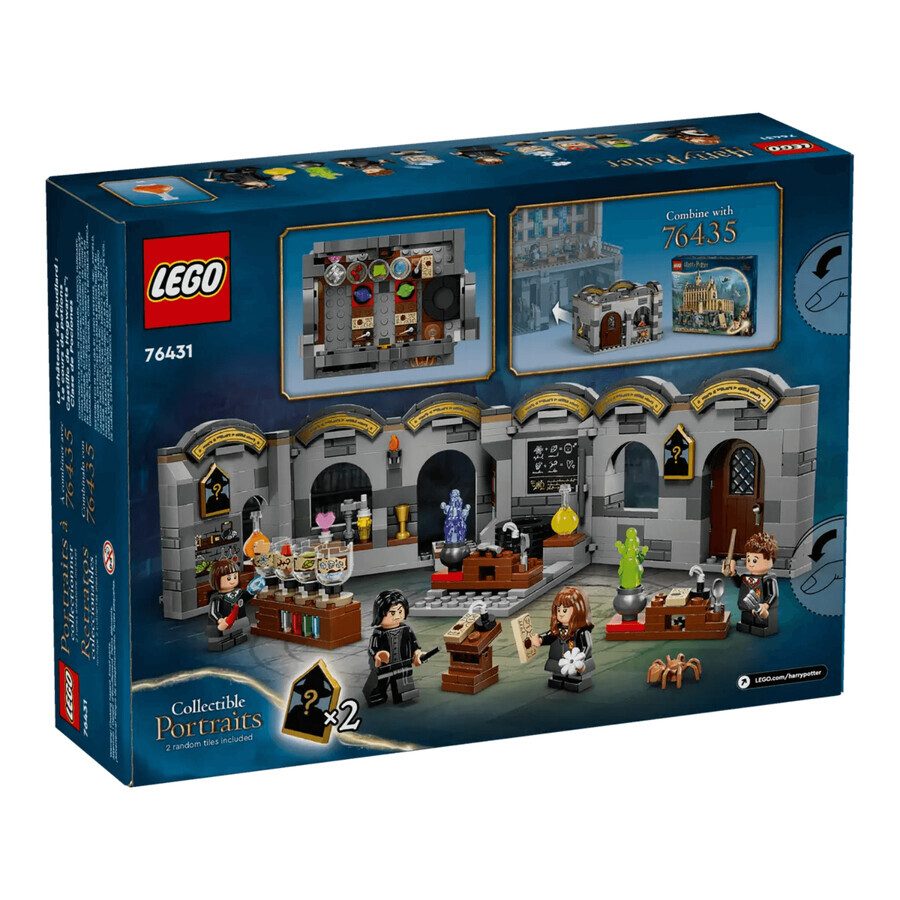 Lezione di porzioni del castello di Hogwarts, 8+ anni, 76431, Lego Harry Potter