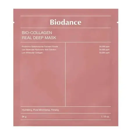 Maschera viso idratante e rassodante Bio-Collagen, 34 g, Biodance