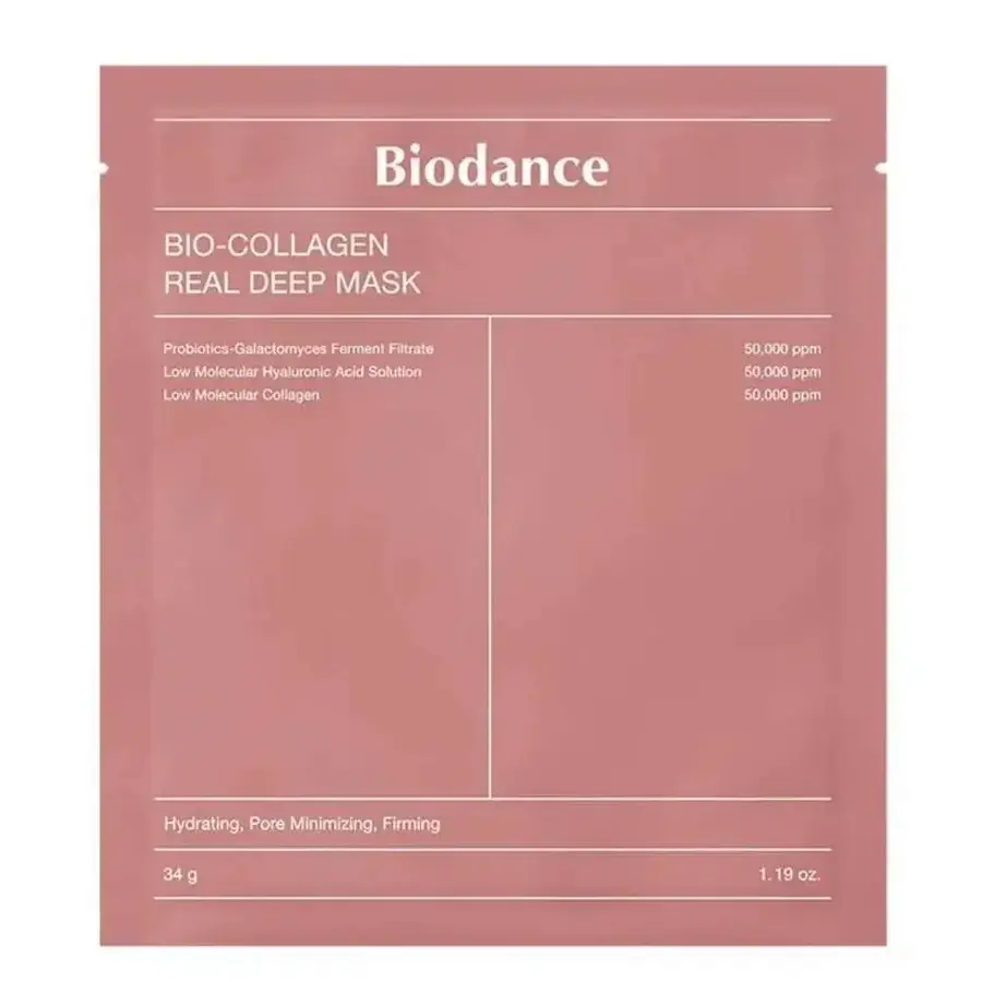 Maschera viso idratante e rassodante Bio-Collagen, 34 g, Biodance