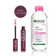 Garnier Skin Naturals Acqua Micellare + Maybelline New York Lash Sensational Sky High Mascara, Burgundy Haze, 400 ml + 7,2 ml, loreal