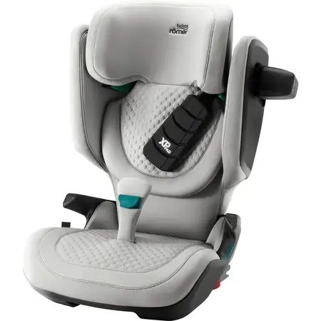 Scaun auto pentru copii Kidfix Pro I-size, 100-150 cm, Lux Linen Grey, Britax