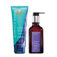 Shampoo biondo + Olio di trattamento viola, 250 ml + 100 ml, Moroccanoil