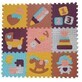 Tappeto Puzzle Mondo dei Giocattoli, 92x92cm, BabyGreat