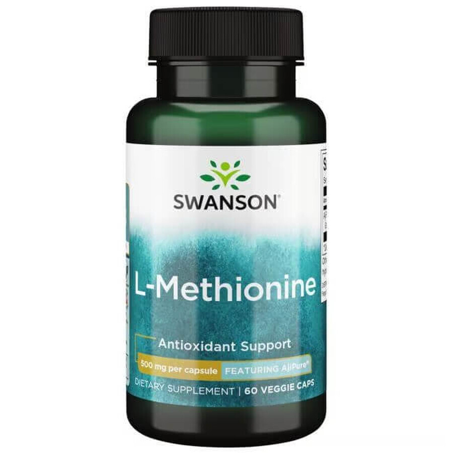 L-Metionina Ajipure, 60 capsule, Swanson