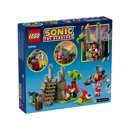 Knuckles e il Santuario del Maestro Smeraldo, 8+ anni, 76998, Lego Sonic