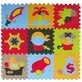 Tappetini puzzle Le avventure dei pirati, 92x92 cm, BabyGreat