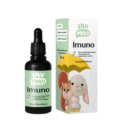 Children's immunity drops Imuno, 30 ml, Lilu Milu