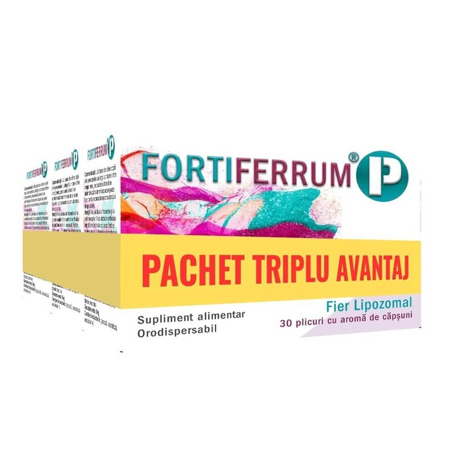 Confezione Fortiferrum P 3x30 bustine, Esvida Pharma