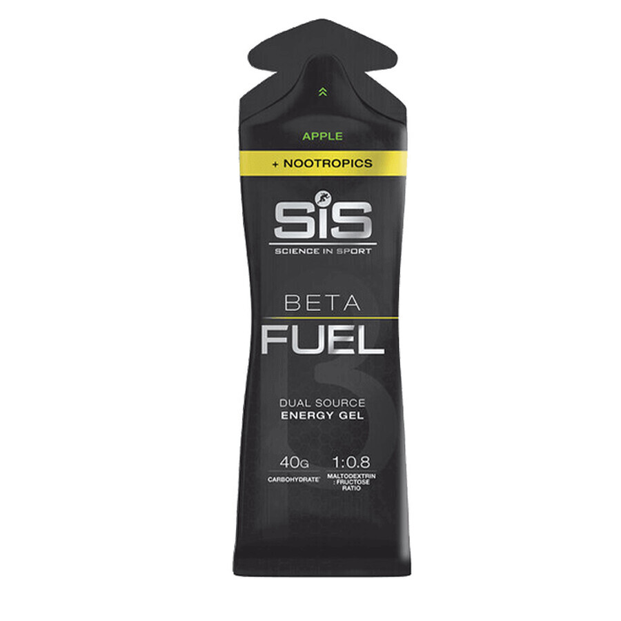 Energizing gel with sea + Nootropics SiS Beta Fuel, 60 ml, Science In Sport