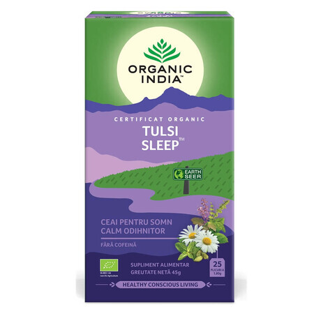 Tulsi Sleep Tea, 25 sachets, Organic India