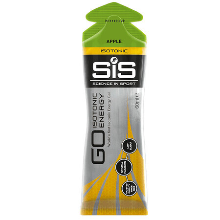 Sis GO gel énergétique isotonique au goût de pomme, 60 ml, Science In Sport