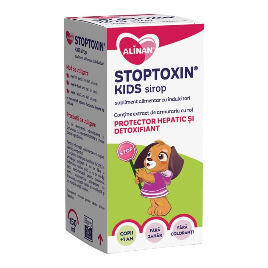 Sciroppo per bambini Stoptoxin Alinan, 150 ml, Fiterman Pharma