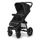 Passeggino sportivo Annet Tour, dalla nascita fino a 22 kg, nero carbone, Lionelo