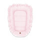 Cestino per bambini Baby Nest con volant, rosa, 55 x 75 cm, MimiNu