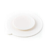 Base adesiva in silicone, Bianco, Oaki