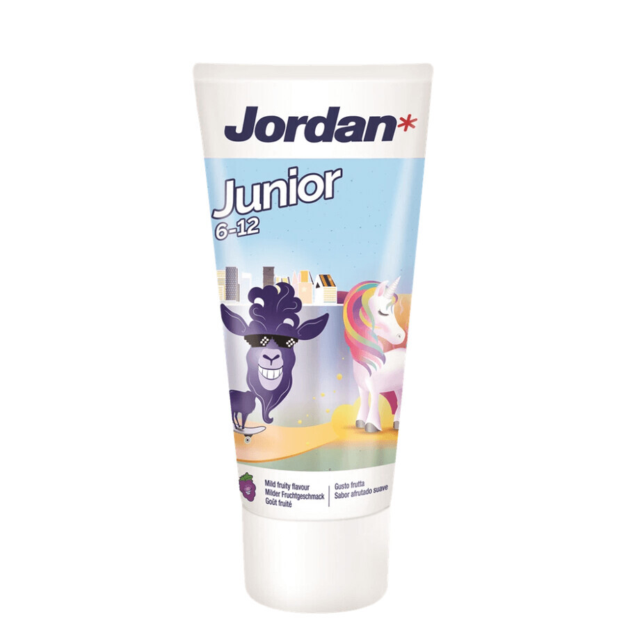 Dentifrice pour enfants, 6-12 ans, 50 ml, Jordanie