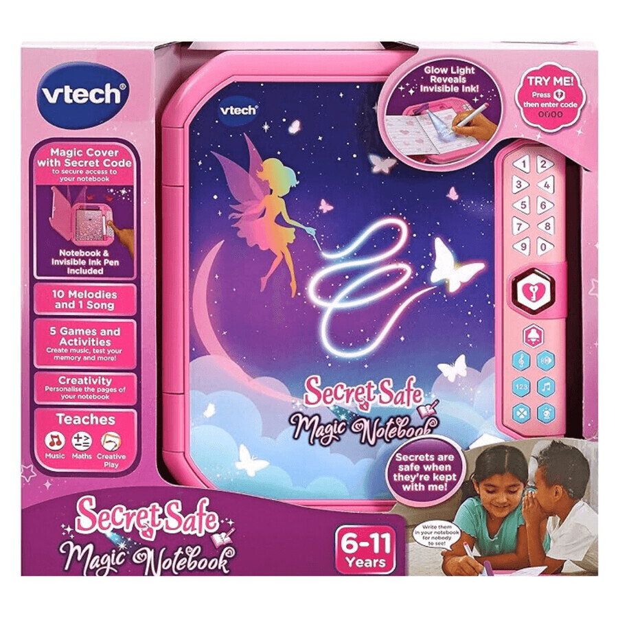 Agenda secret et magique, 6 ans et +, Vtech