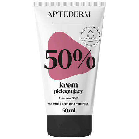 Aptederm crema per la cura con urea 50%, 50 ml