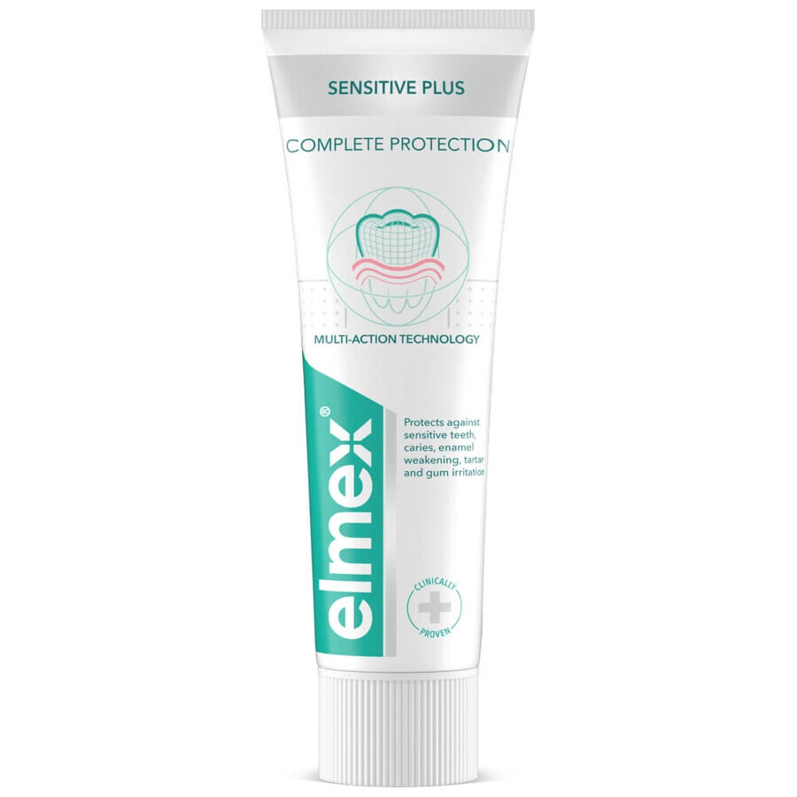 Elmex Sensitive Plus Dentifricio a protezione completa 75 ml