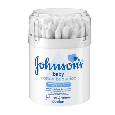 Johnson's Baby Cotton Fioc, 100 bastoncini