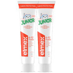 Elmex Caries Protection Junior, toothpaste for children, 6-12 years, 2 x 75 ml