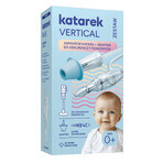 Kit Katarek verticale, aspiratore nasale + adattatore per verticale, dalla nascita