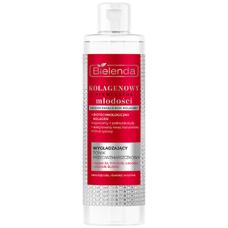 Bielenda Collagen Youth Stimulator, smoothing anti-wrinkle toner, 200 ml