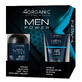 4Organic Men Power set, gel detergente per barba e viso, 200 ml + balsamo dopobarba rinfrescante, 150 ml