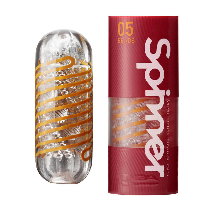 Tenga Spinner, masturbatore riutilizzabile, 05 perline, 1 pz.