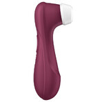 Satisfyer Pro 2 Generation 3 Connect App, masseur clitoridien vibrant sans contact contrôlé par application, rouge