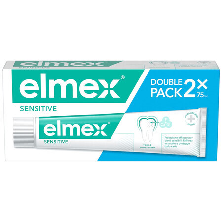 Elmex Dentifricio Sensitive 2 x 75 ml