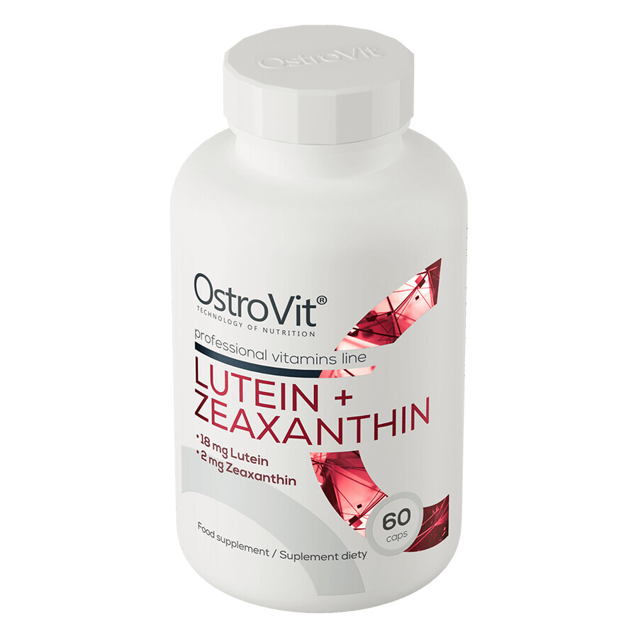 OstroVit Luteïne + Zeaxanthine, 60 capsules