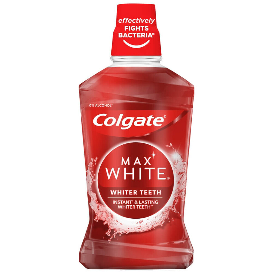 Colgate Max White Collutorio per denti più bianchi, 500 ml