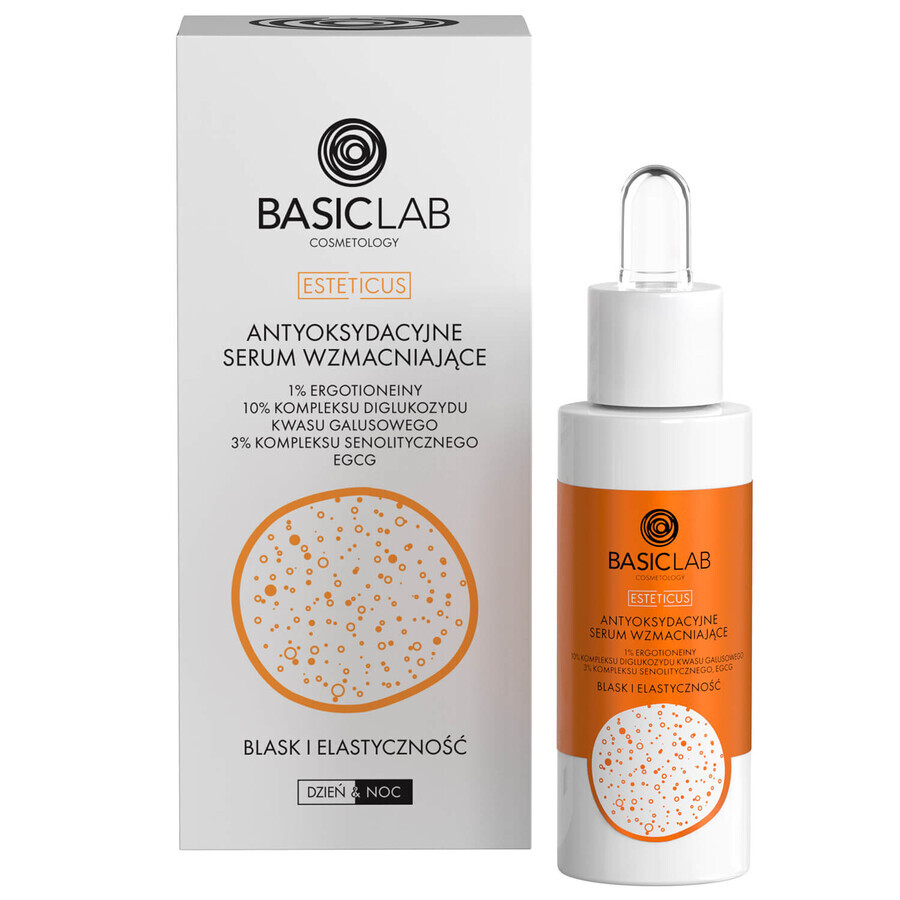 BasicLab Esteticus, antioxidatives, straffendes Serum, 1% Ergothionein, 30 ml