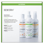 Verdelove Seborh kit per la dermatite seborroica, shampoo 200 ml + emulsione 200 ml + liquido 150 ml