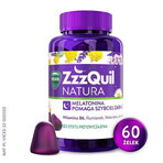 ZzzQuil Nature, gelatine, 60 pezzi + scatola da viaggio gratuita per gelatine