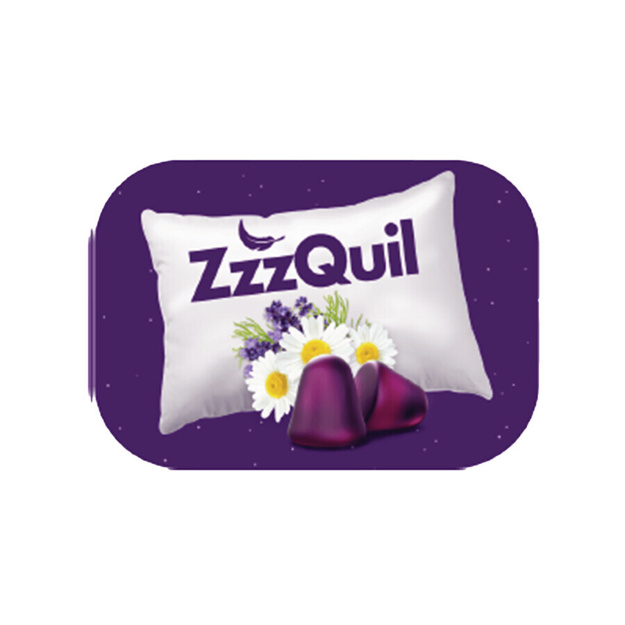 ZzzQuil Nature, gelatine, 60 pezzi + scatola da viaggio gratuita per gelatine