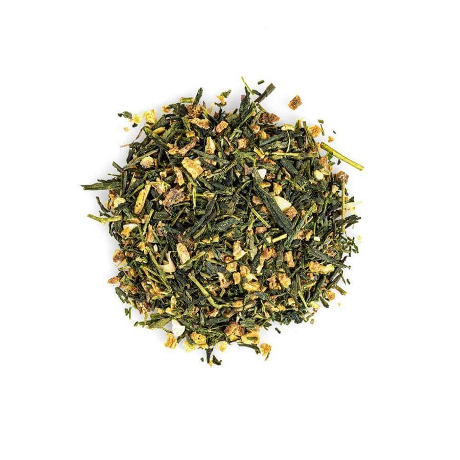 Tè Yuzu Moya, tè verde giapponese biologico, 60 g