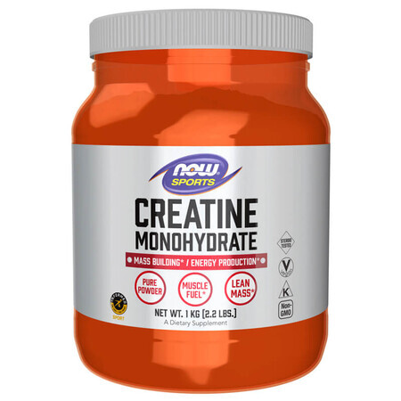 Now Sports Creatine monohydrate, powder, 1 kg