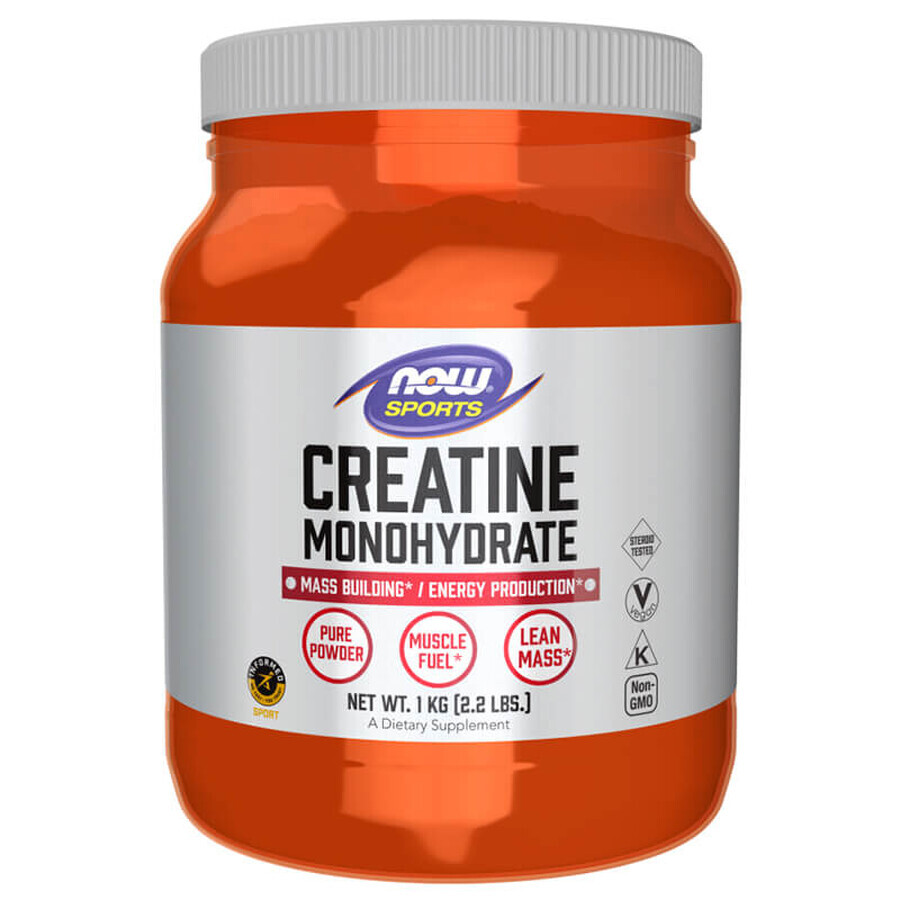 Now Sports Creatine monohydrate, powder, 1 kg