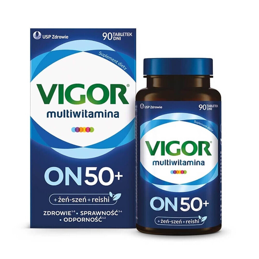 Vigor Multivitaminico On 50+, 90 compresse