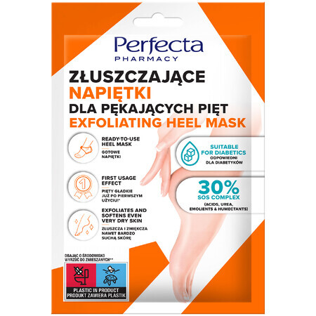 Farmacia Perfecta, cerotto esfoliante per talloni screpolati, 59 ml