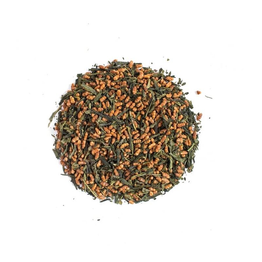 Moya Genmaicha, thé vert japonais biologique, 60 g