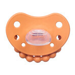 Luu Kids, ciuccio, posizionamento, in silicone, Pumpkin Spice, 0-3 mesi, 1 pz.